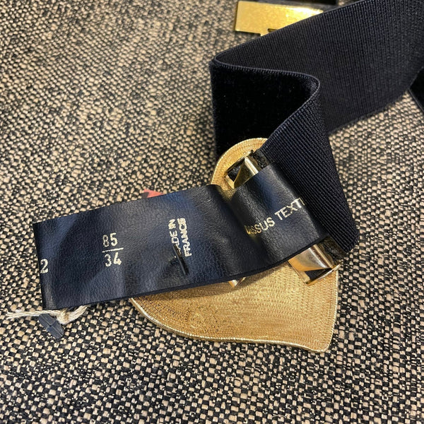 Yves Saint Laurent Velvet Belt