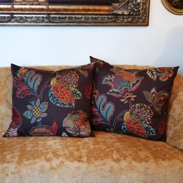 G P & J Baker Embroidered Cushion