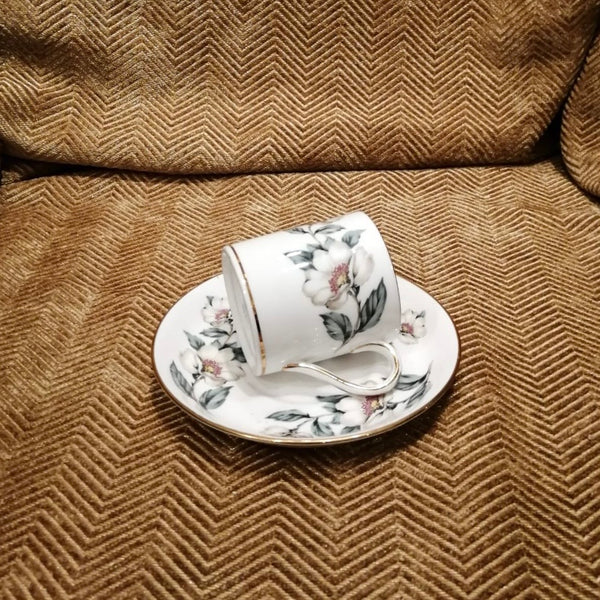 Crown Staffordshire Cup & Saucer