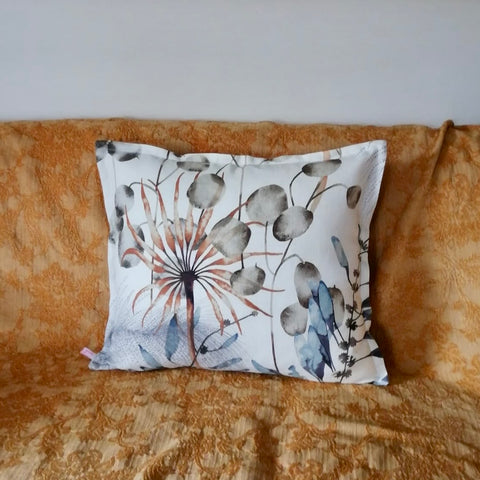 Harlequin Linen Cushion