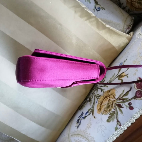 Gucci Pink Satin Handbag