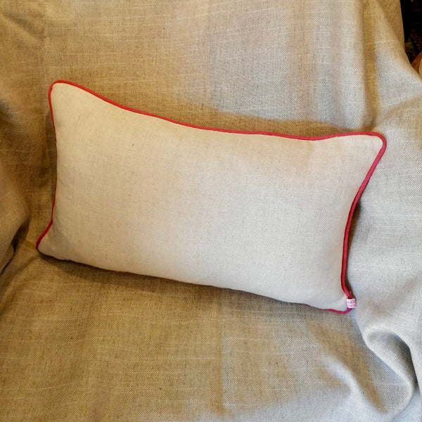 G P & J Baker Seed Pod Fabric Cushion