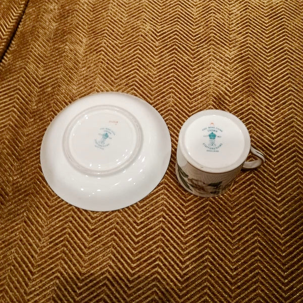 Crown Staffordshire Cup & Saucer