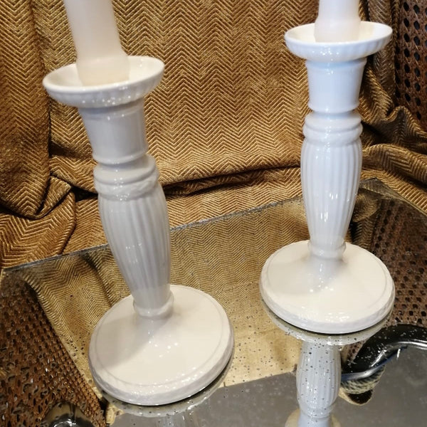 Pair Of Vintage Wedgwood Candle Holders