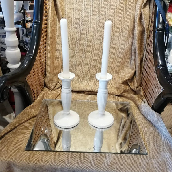 Pair Of Vintage Wedgwood Candle Holders