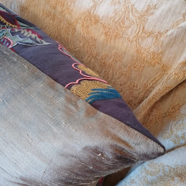 G P & J Baker Embroidered Cushion