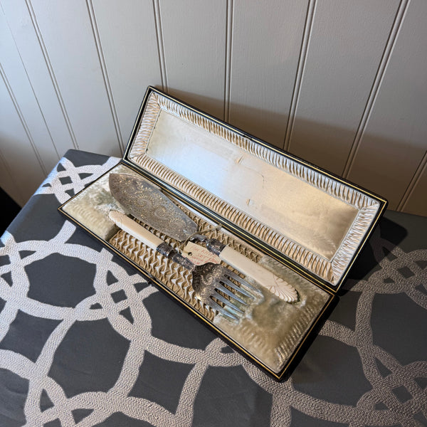 Antique Fish Knife Set