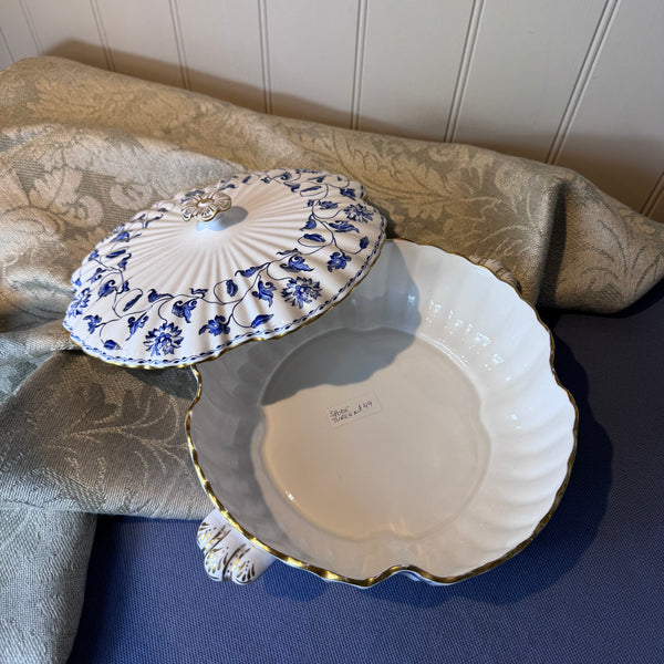 Spode Blue Colonel Dish