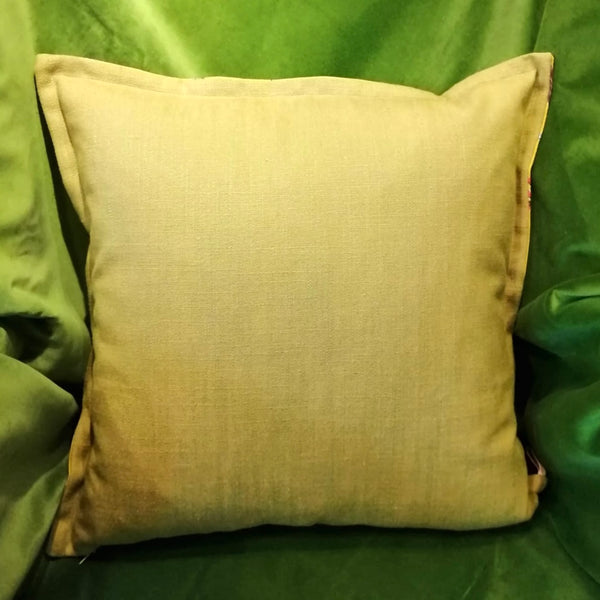 Kensington Mustard Cotton Linen Cushion