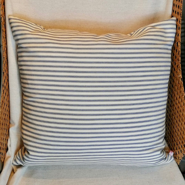 Caldbeck Linen & Ticking Fabric Cushion