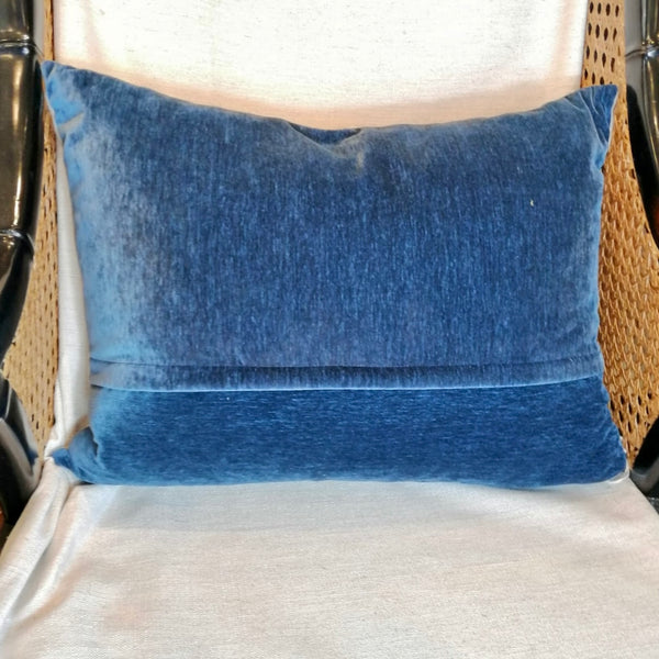 Mulberry Velvet Panel Fabric Cushion