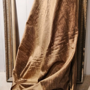 Golden Dupion Silk Fabric