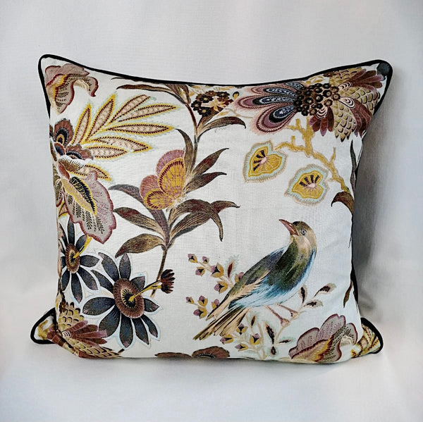 Mulberry Linen Artist Gardens Cushion