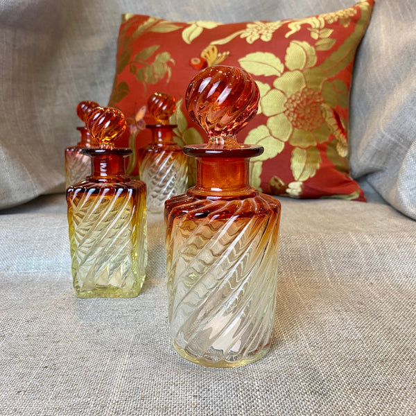 Victorian Glass Perfume Bottles