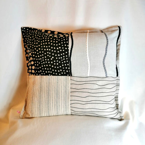 Large Linen Four Panel Cushion